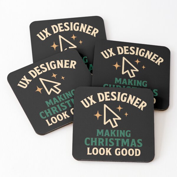 Item preview, UX Designer - Making Christmas Look Good Retro Creative Design designed and sold by Work Life Tees.