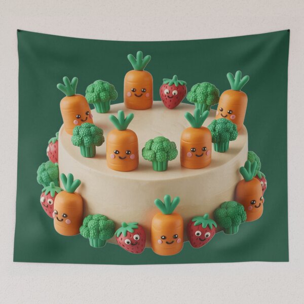 Item preview, Cake with vegetables. designed and sold by elegantpaterns.