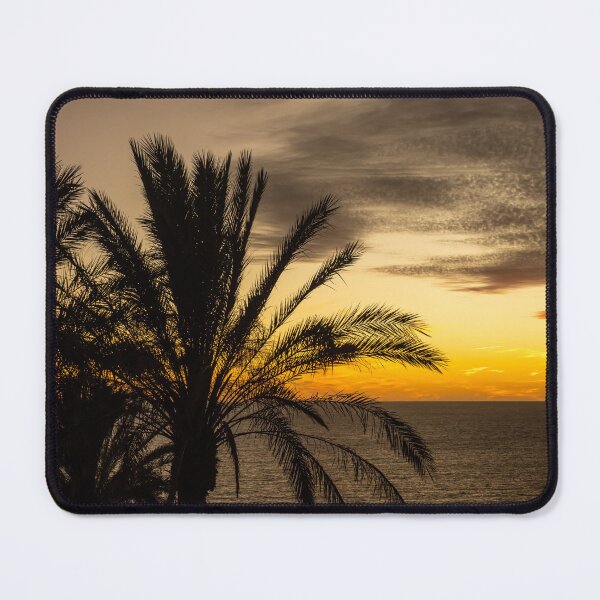 Item preview, Sunset Palm tree silhouette designed and sold by twymanphoto.