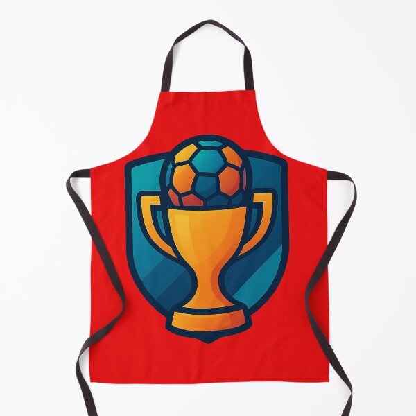 Item preview, Trophy logo with soccer ball designed and sold by Moonshroomarts.