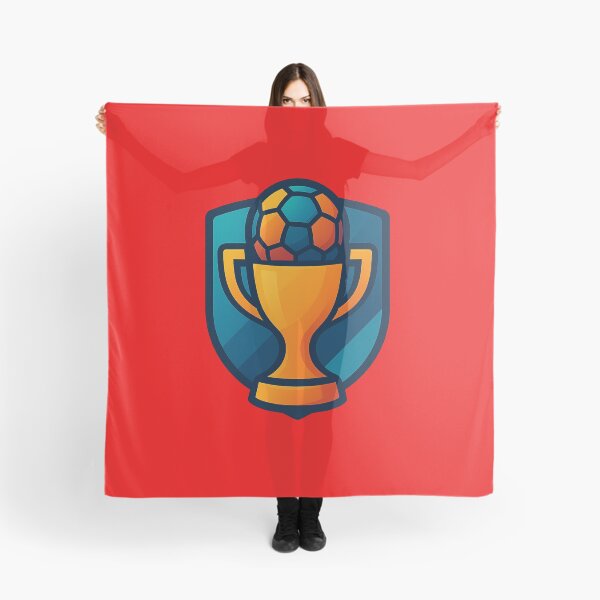 Item preview, Trophy logo with soccer ball designed and sold by Moonshroomarts.