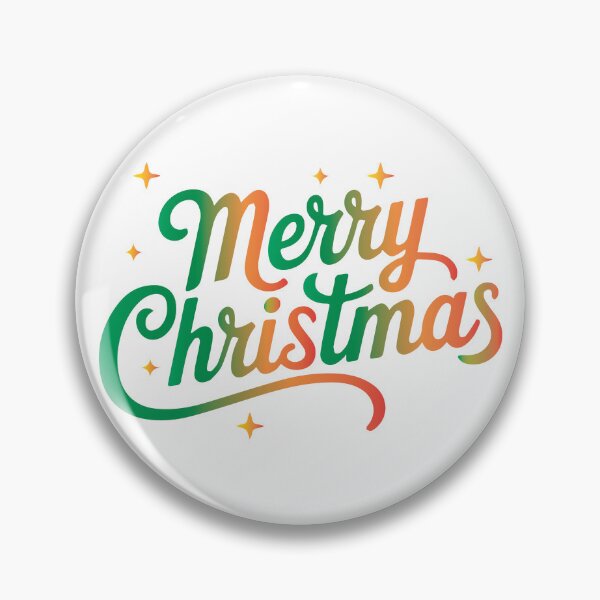 Item preview, Merry Christmas Gradient Script designed and sold by DesignOnTshirt.