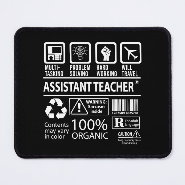 Item preview, Assistant Teacher designed and sold by aqnkkalw83.