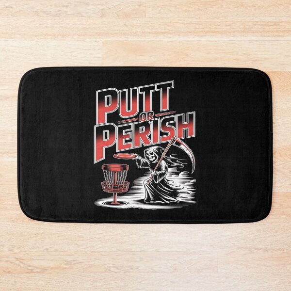 Item preview, disc golf - dark disc golf - gothic sports - grim reaper disc golf - cursed disc golfer - occult athlete - chain smoker disc golf - spooky frisbee - undead disc golfer - alternative sportswear designed and sold by JansenGS.