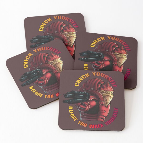 Item preview, Check Yourself Before You Wrex Yourself designed and sold by Zalvaris.