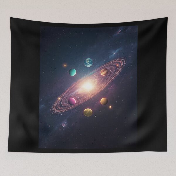 Item preview, Cosmic Ikigai Star Meditation Art designed and sold by ChicTrendz.