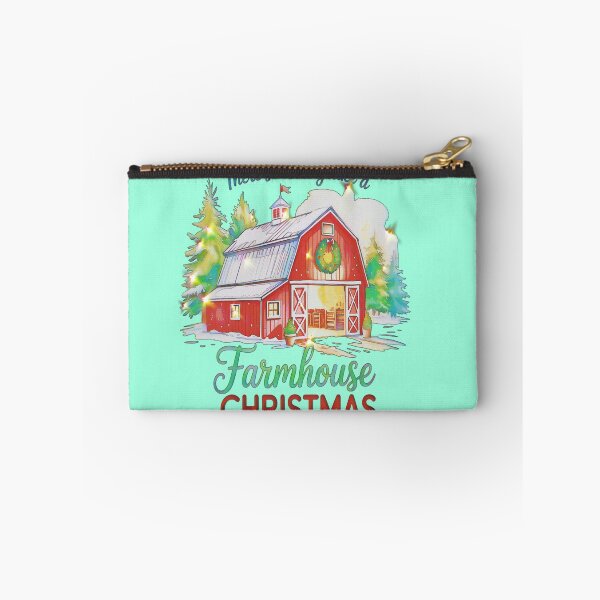 Item preview, Farmhouse Christmas Red Barn Rustic Holiday Country Christmas Decor designed and sold by creativerooney.