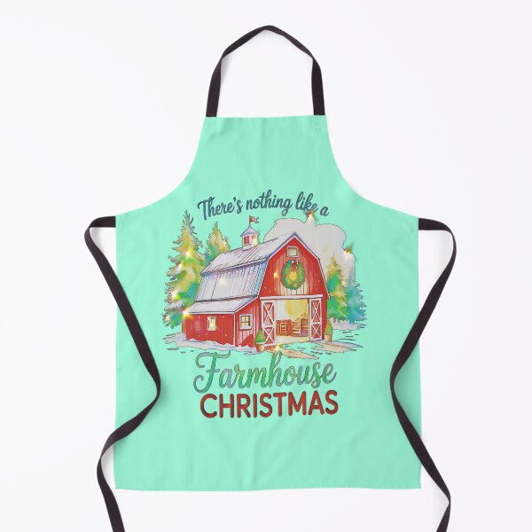 Item preview, Farmhouse Christmas Red Barn Rustic Holiday Country Christmas Decor designed and sold by creativerooney.
