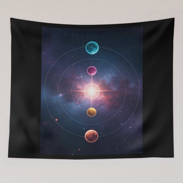 Item preview, Cosmic Ikigai Spiritual Galaxy Art designed and sold by ChicTrendz.