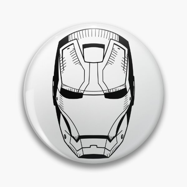 Item preview, Iron Hero designed and sold by Kama black&white.
