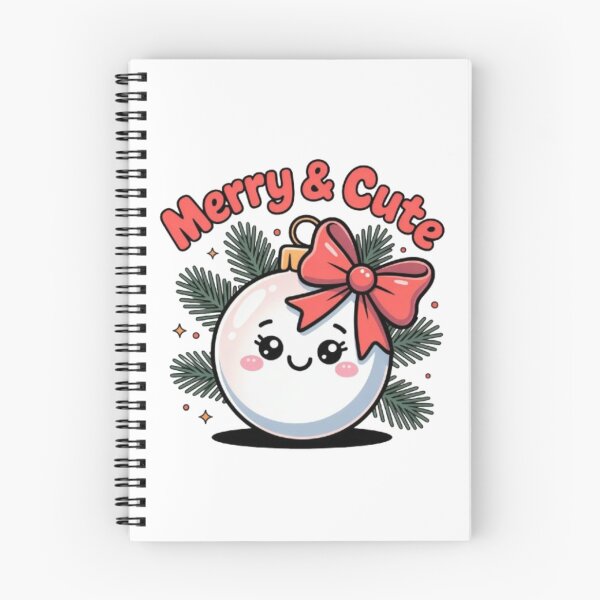 Item preview, Kawaii Christmas Bauble T-Shirt & Sticker – Merry & Cute Holiday Ornament Art for Xmas Lovers & Gift Buyers designed and sold by GemBob Creations.