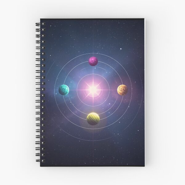 Item preview, Ikigai Planets Cosmic Balance Symbol designed and sold by ChicTrendz.