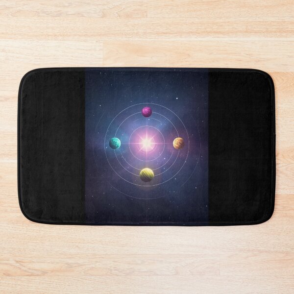 Item preview, Ikigai Planets Cosmic Balance Symbol designed and sold by ChicTrendz.