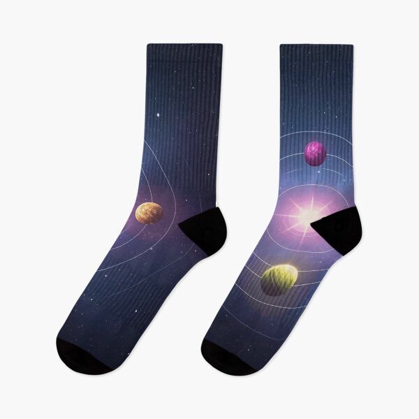 Item preview, Ikigai Planets Cosmic Balance Symbol designed and sold by ChicTrendz.