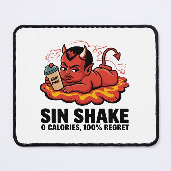 Item preview, Sin Shake – 0 Calories 100% Regret Devil Baby designed and sold by WeranovDesign.