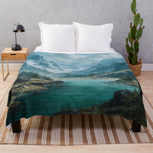 Item preview, Dragon Mountain Ridge Thaw River Art designed and sold by GrinGalore.