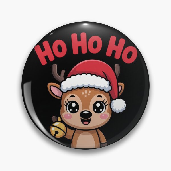 Item preview, Christmas Reindeer Ho Ho Ho and Bell designed and sold by Nimkaew.