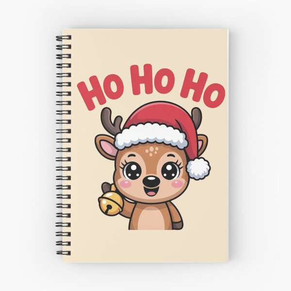 Item preview, Christmas Reindeer Ho Ho Ho and Bell designed and sold by Nimkaew.