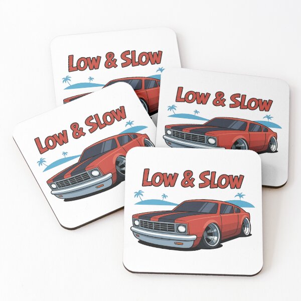 Item preview, Low and Slow Cartoon Car Design designed and sold by MonkiFlipp.