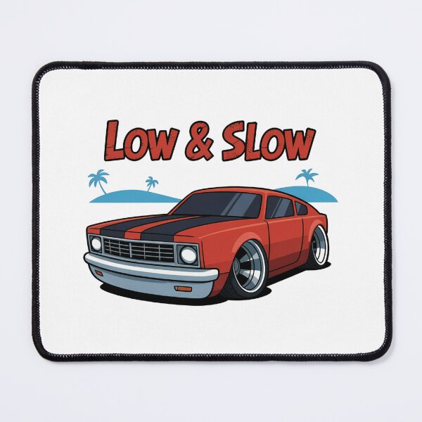 Item preview, Low and Slow Cartoon Car Design designed and sold by MonkiFlipp.