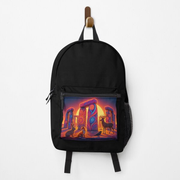 Item preview, Psychedelic Stonehenge & Spirit Animals designed and sold by Dogandesighn.