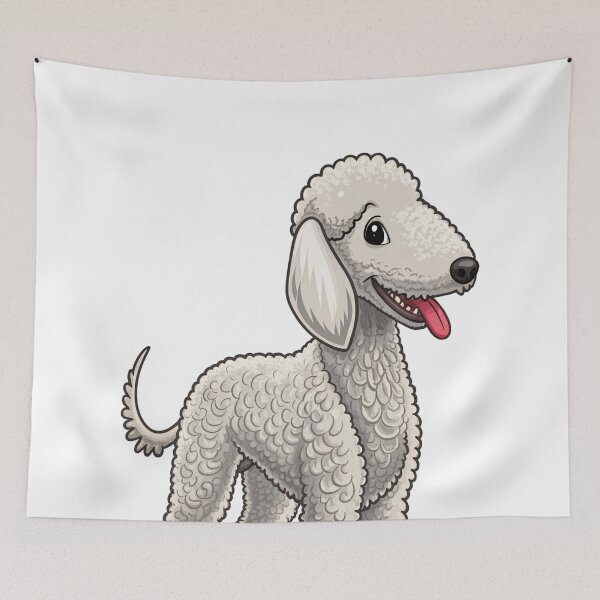 Item preview, Bedlington Terrier 02 designed and sold by AIfolklore.
