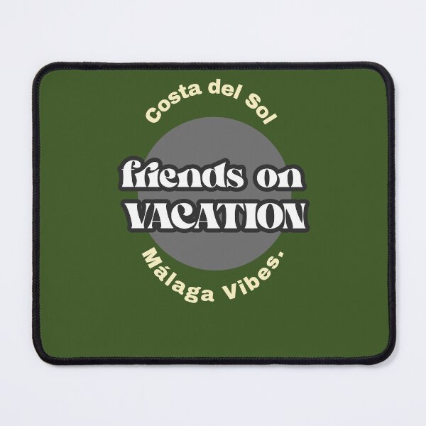 Artikelvorschau, Freunde an der Costa del Sol genießen Urlaub, Siesta und Sonnenschein. entworfen und verkauft von "Vibe & Style Merch".