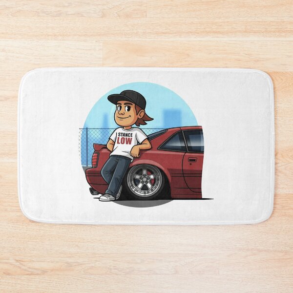 Item preview, Stance Low Car Enthusiast Cartoon designed and sold by MonkiFlipp.