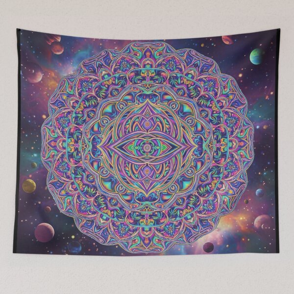 Item preview, The Eye of the Cosmic Mandala designed and sold by Dominik1994.