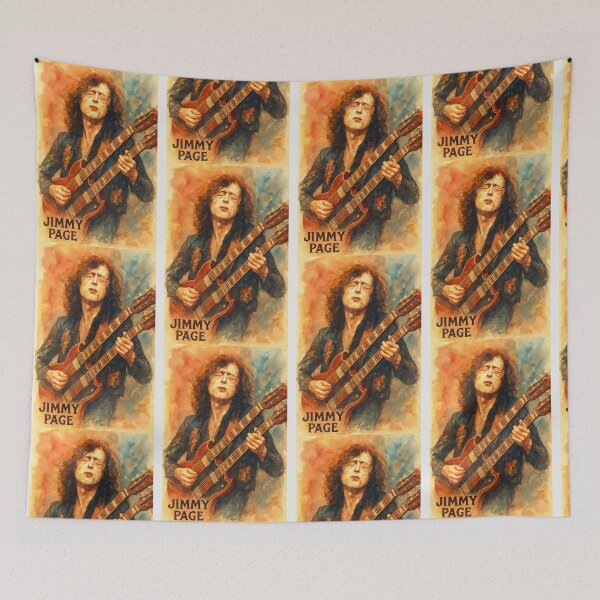 Item preview, Jimmy Page designed and sold by Sarcastic designs.
