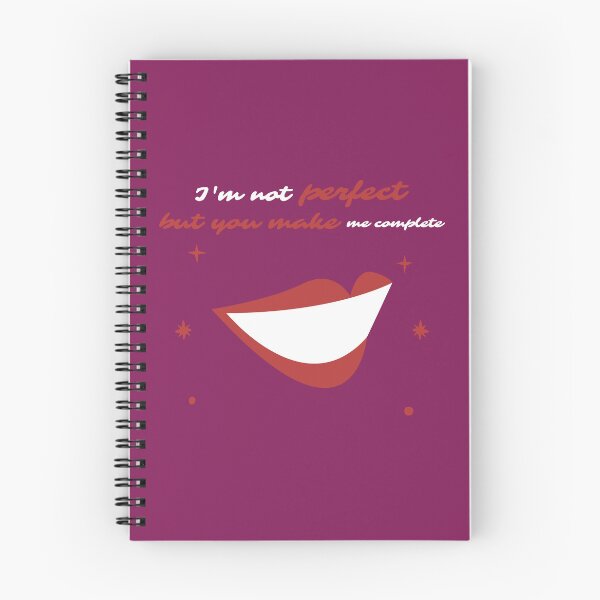 Item preview, I'm not perfect, but you make me complete designed and sold by "Vibe & Style Merch".