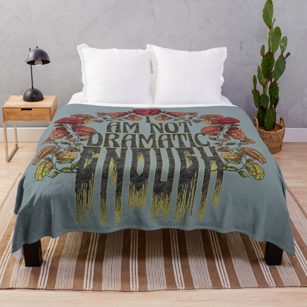 Item preview, I Am Not Dramatic Enough – Gothic Floral Art designed and sold by Kyradem.