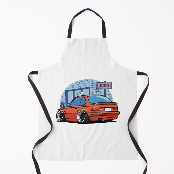Item preview, Stanced Car Street Scene Cartoon Design designed and sold by MonkiFlipp.