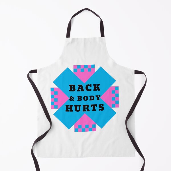 Item preview, Funny Back Body Hurts Tee Quote Workout Gym Top designed and sold by VirellonInk.