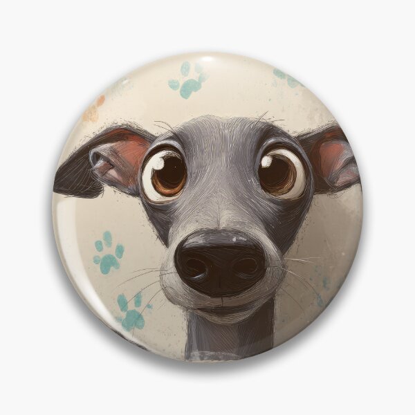 Item preview, Italian Greyhound Peeking over Wall 01 designed and sold by Elisabeth Lucas.