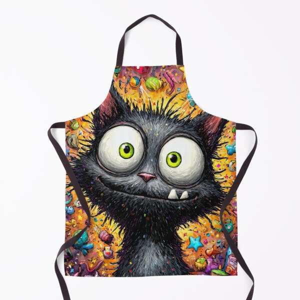 Item preview, Crazy Cute Cat – Colorful Cartoon Kitty designed and sold by M22--.