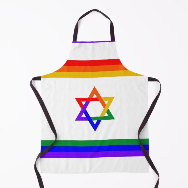 Item preview, Israeli Pride Flag - 6 Color Rainbow designed and sold by PeaceforIsrael.