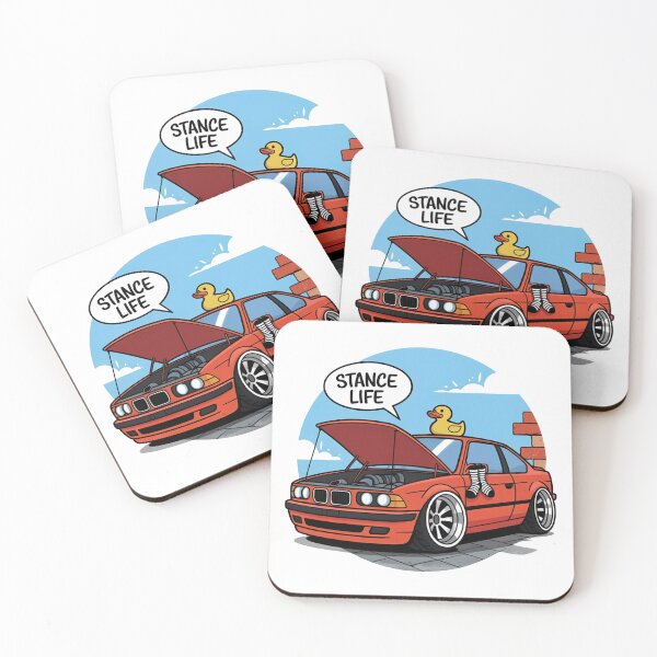 Item preview, Stance Life Cartoon Car Duck Design designed and sold by MonkiFlipp.