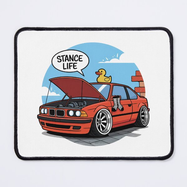 Item preview, Stance Life Cartoon Car Duck Design designed and sold by MonkiFlipp.