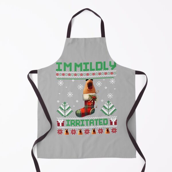 Item preview, I'm Mildly Irritated Marcus The Worm Christmas Funny Meme designed and sold by mjohnson9.