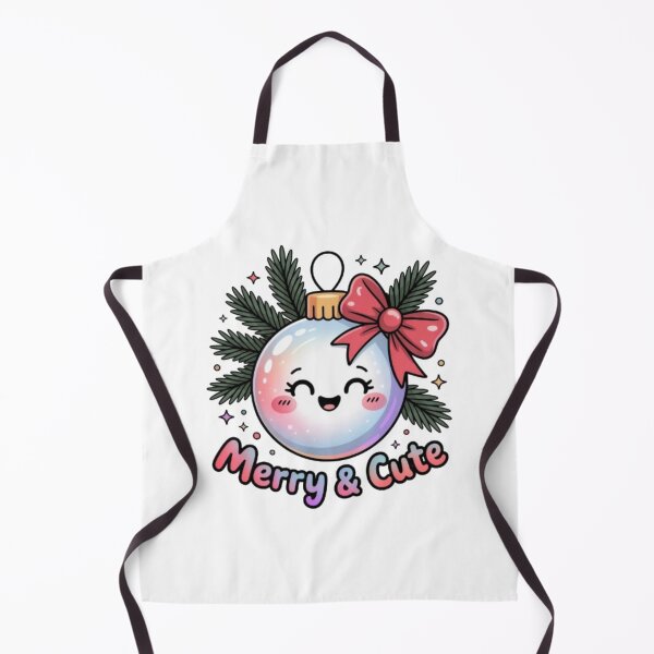 Item preview, Kawaii Christmas Bauble T-Shirt – Cute Holiday Ornament Design for Kids, Festive Fans & Gift Buyers designed and sold by GemBob Creations.