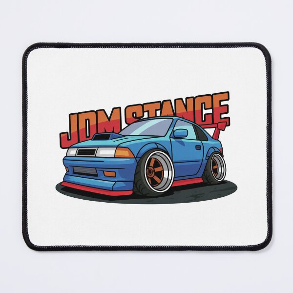 Item preview, JDM Stance Cartoon Slammed Car Design designed and sold by MonkiFlipp.