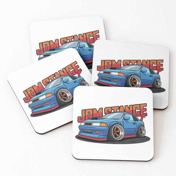 Item preview, JDM Stance Cartoon Slammed Car Design designed and sold by MonkiFlipp.