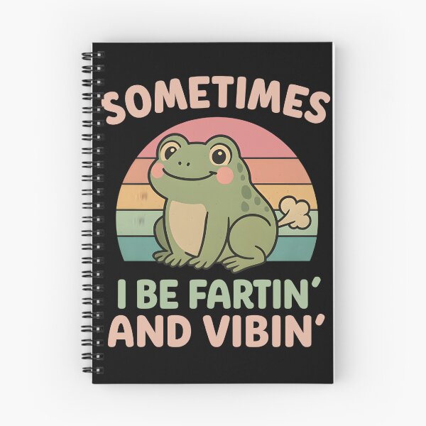 Item preview, Sometimes I Just Be Farting Funny Frog Retro Humor designed and sold by ZuToMi.