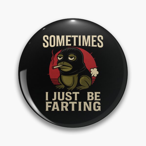 Item preview, Sometimes I Just Be Farting –  Gangsta Frog Shirt – Funny Dark Humor Tee designed and sold by ZuToMi.