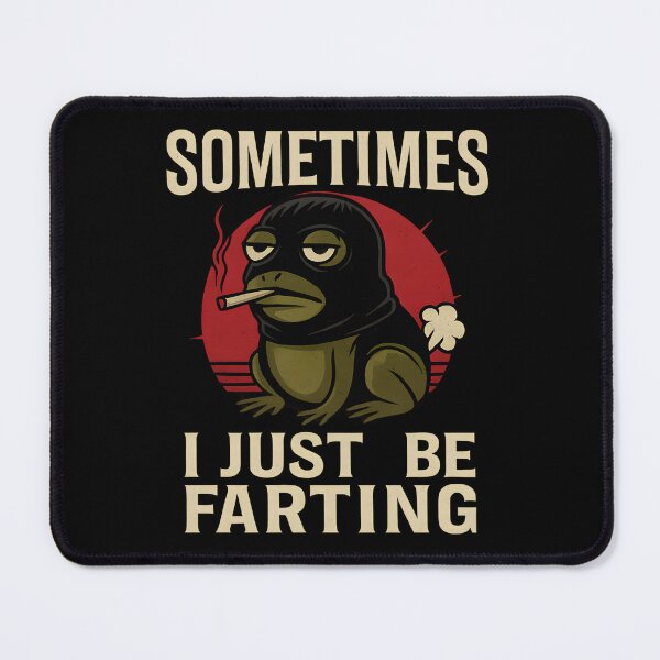 Item preview, Sometimes I Just Be Farting – Gangsta Frog Shirt – Funny Dark Humor Tee designed and sold by ZuToMi.