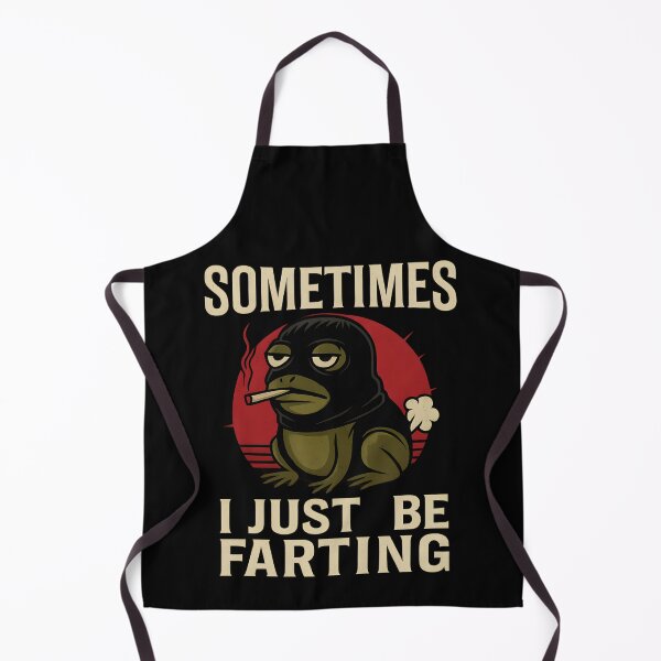 Item preview, Sometimes I Just Be Farting –  Gangsta Frog Shirt – Funny Dark Humor Tee designed and sold by ZuToMi.