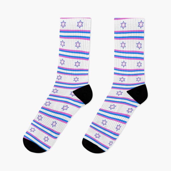 Item preview, Israeli Pride Flag - Transgender designed and sold by PeaceforIsrael.