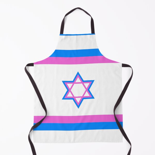 Item preview, Israeli Pride Flag - Transgender designed and sold by PeaceforIsrael.