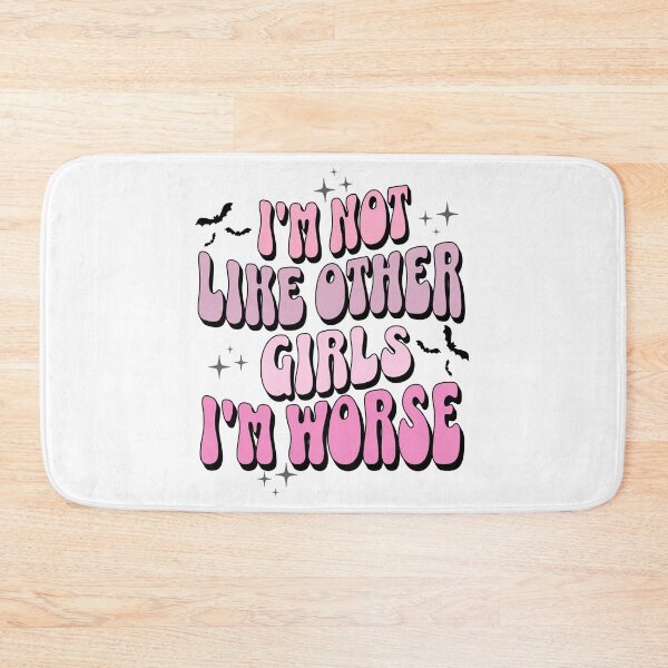 Item preview, i'm not like other girls i'm worse - Funny Retro Pastel Goth designed and sold by ZuToMi.